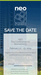 Mobile Screenshot of neoconference.com